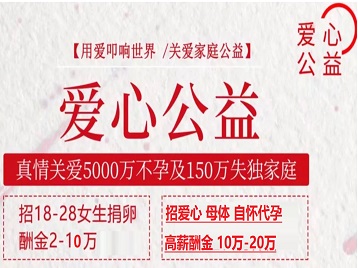 广汉捐卵助孕生子 爱心志愿者招募